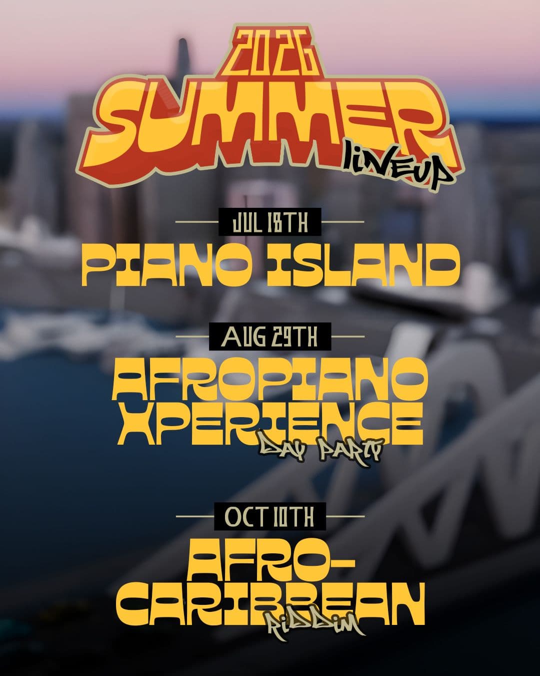 AFROPIANO XPERIENCE☀️4YRS ANNIVERSARY